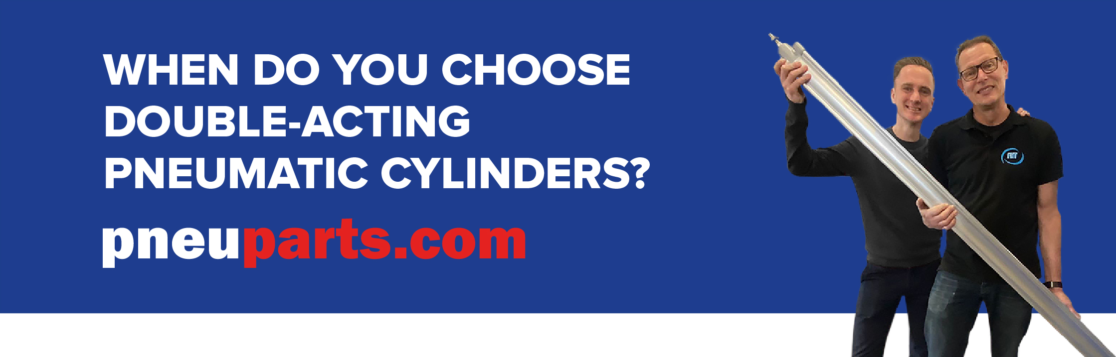 When to choose double-acting pneumatic cylinders