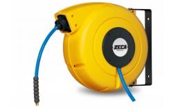 Air/water reel, Zeca Flex, yellow, 16m. 15bar, 3/8" 10mm, ultraflexible hose