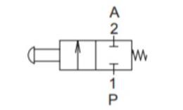 Compact manual valve 2P