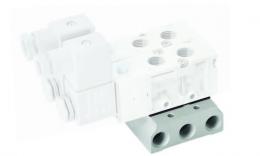 Base plate for 3/2, 5/2, 5/3 valves