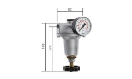 Precision pressure regulators - Standard, 550 l/min