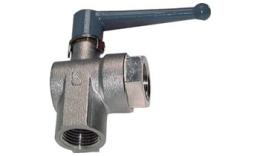 Angle ball valves up to 20 bar